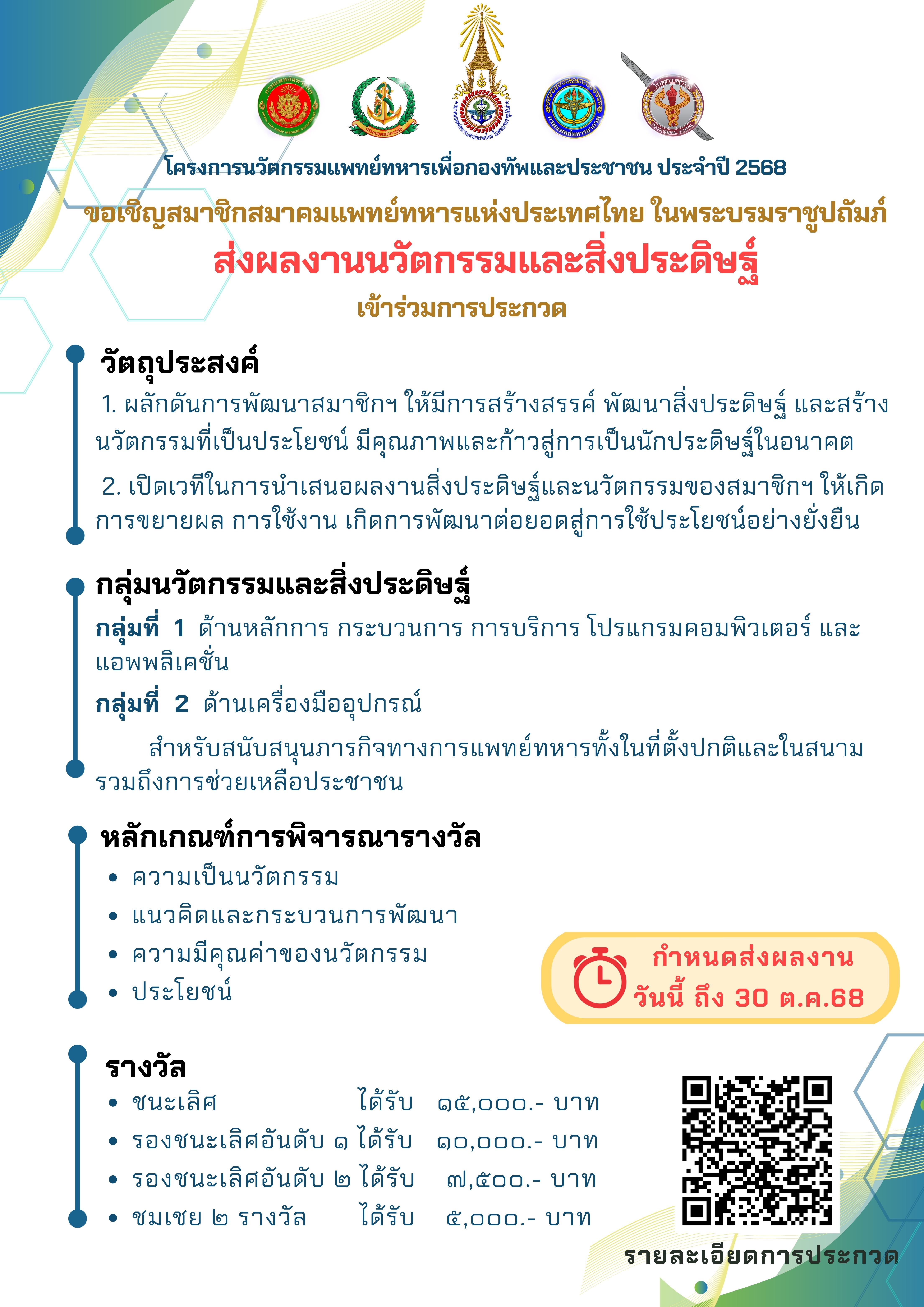 ส่งผลงานนวัตกรรมและสิ่งประดิษฐ์